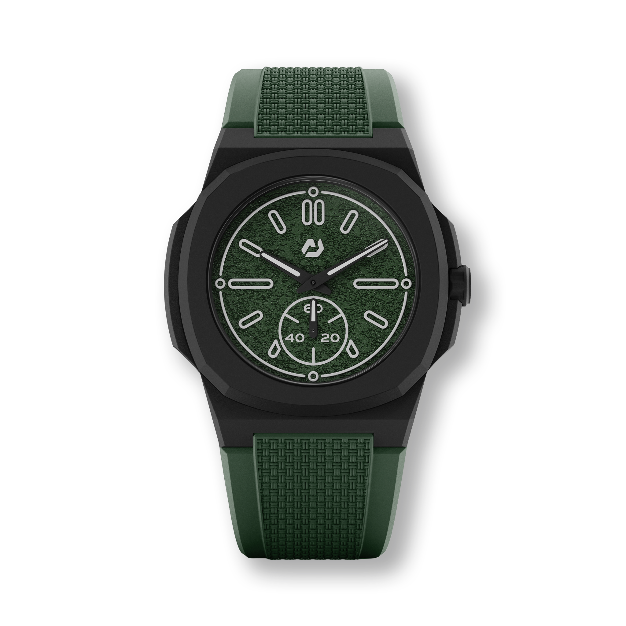 Sequent Watch Sand Texture Dial Green Watch