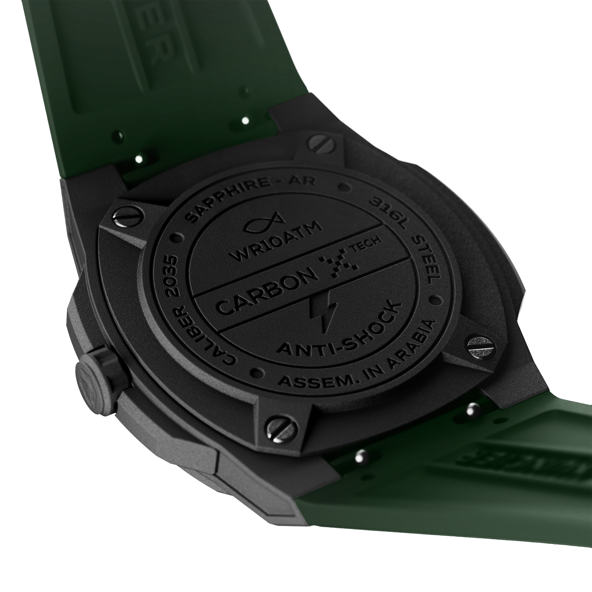 Sequent Watch Sand Texture Dial Green Watch