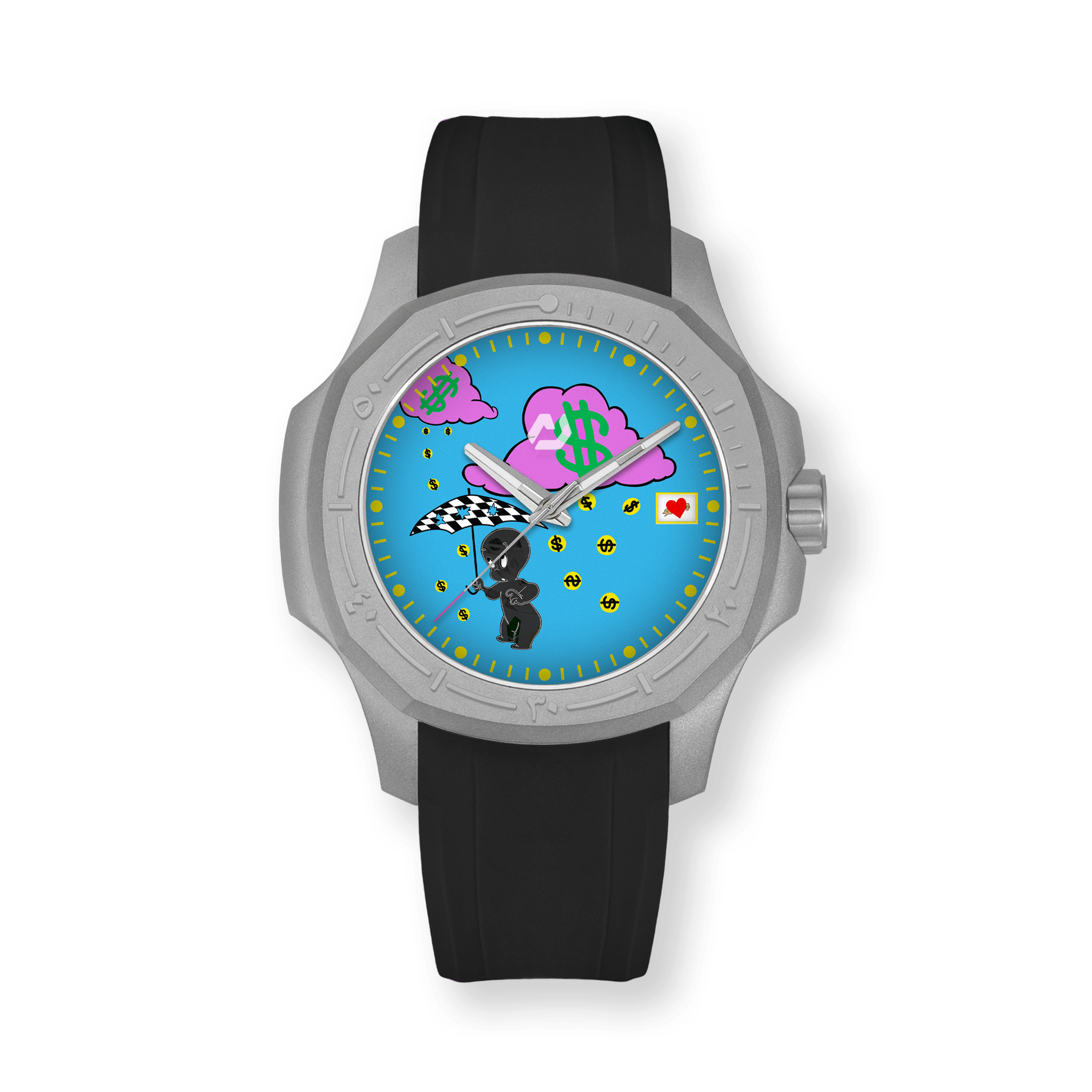 Humaid's World Edition - Raining Ca$h 40.5mm Watch