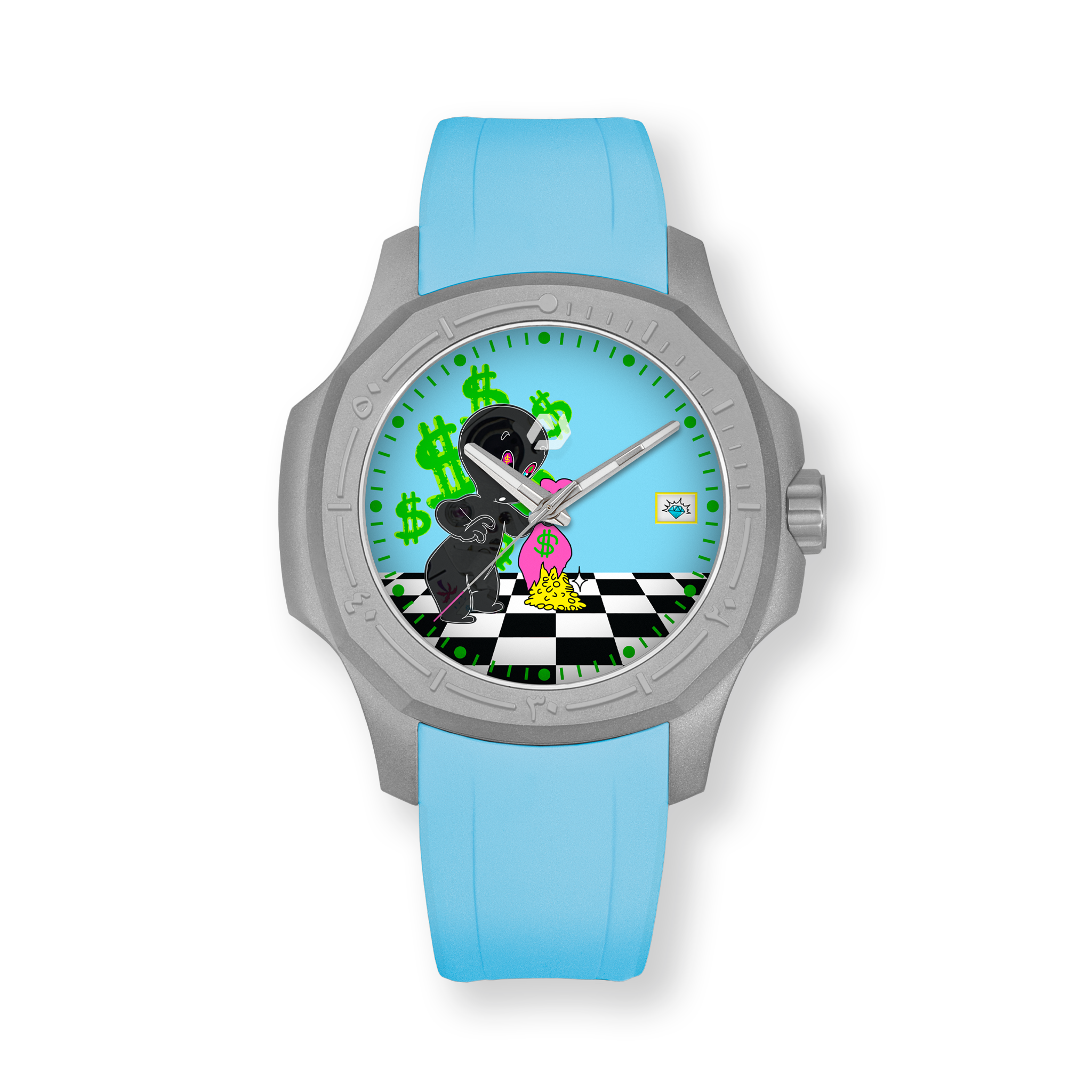 Humaid's World Edition - Money Bag$ 40.5mm Watch