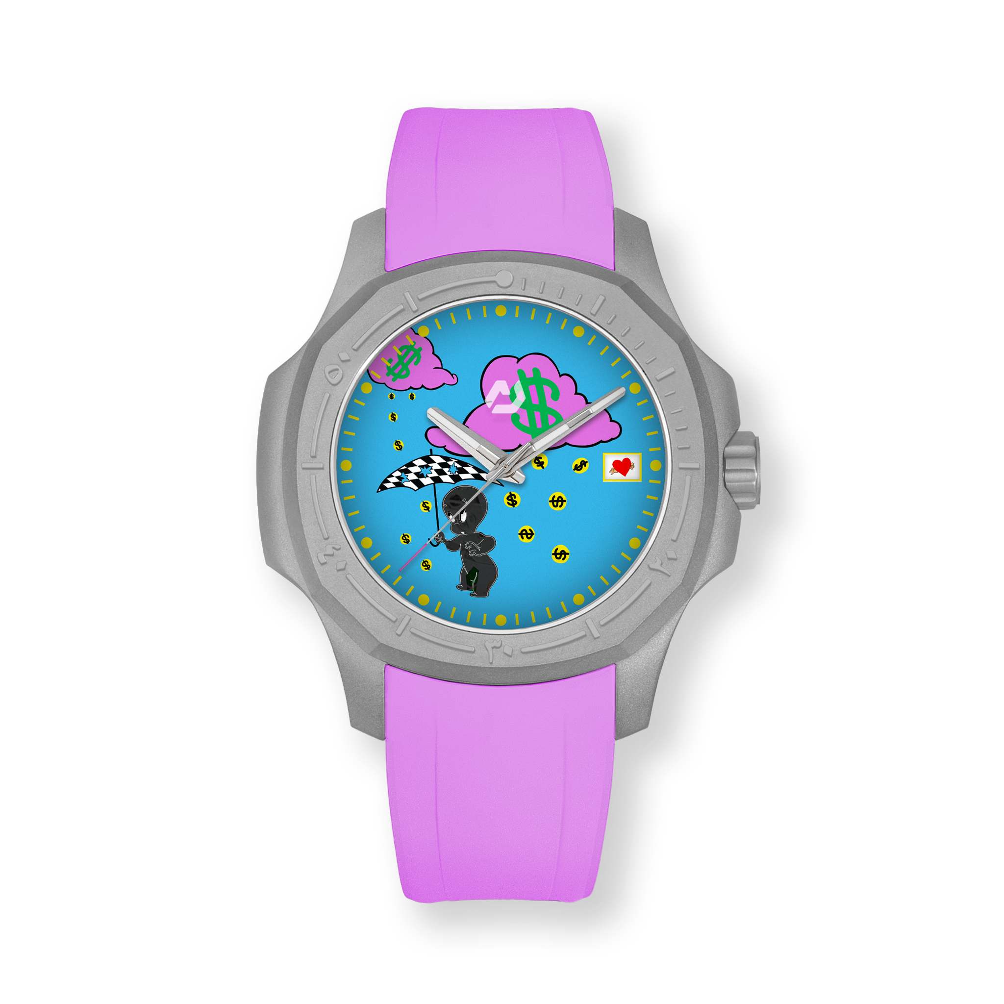 Humaid's World Edition - Raining Ca$h 40.5mm Watch