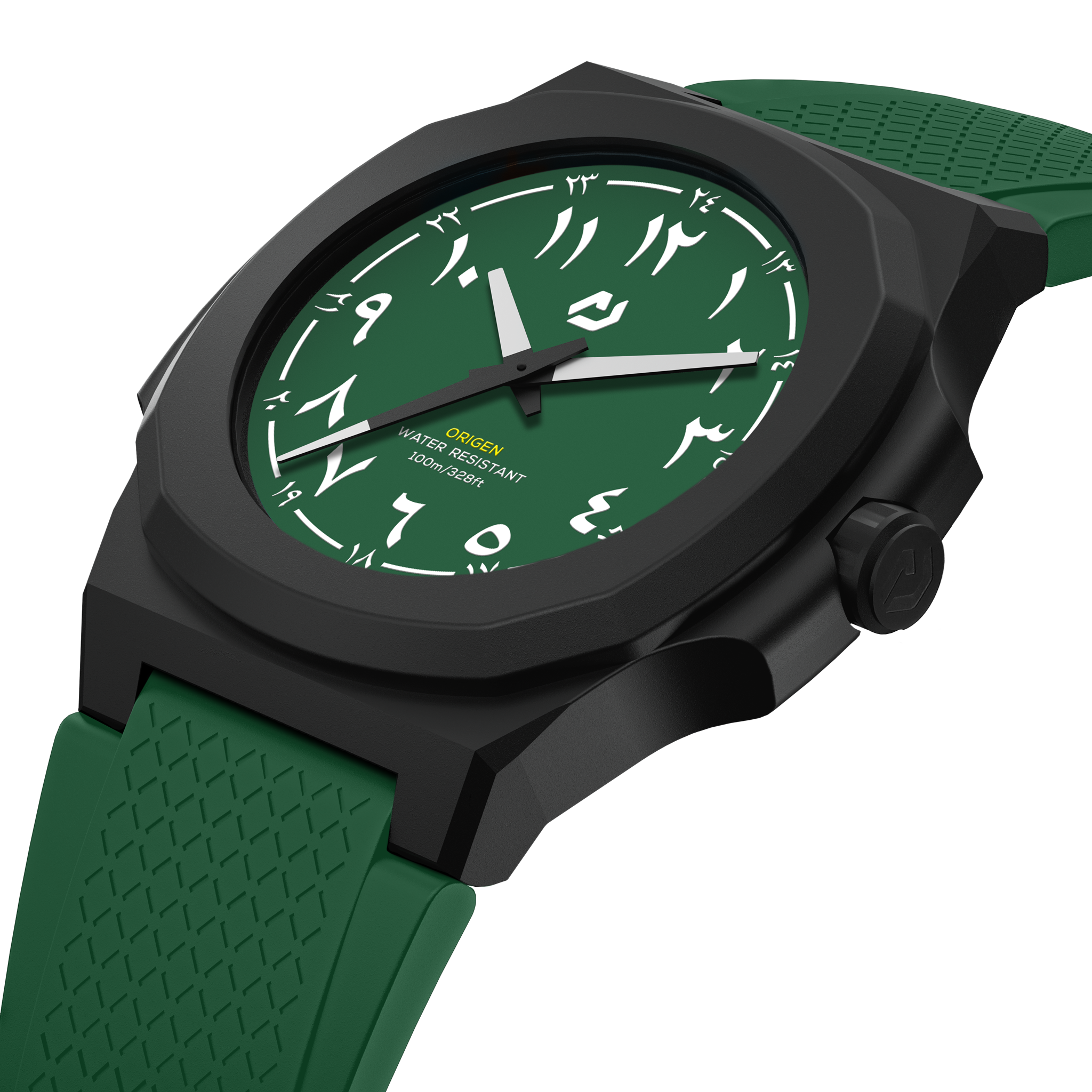 Origen Army Green 40.5mm Watch