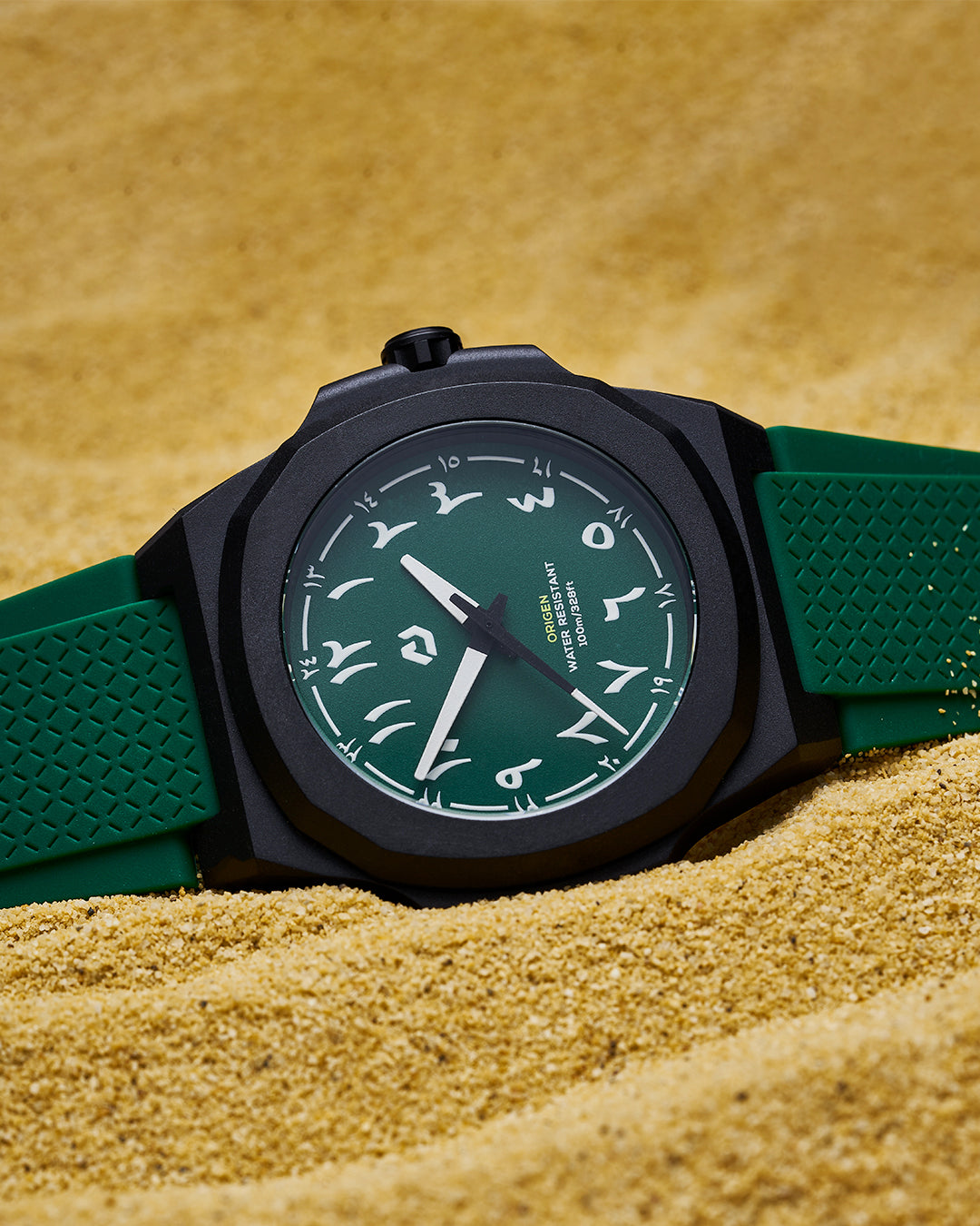 Origen Army Green 40.5mm Watch