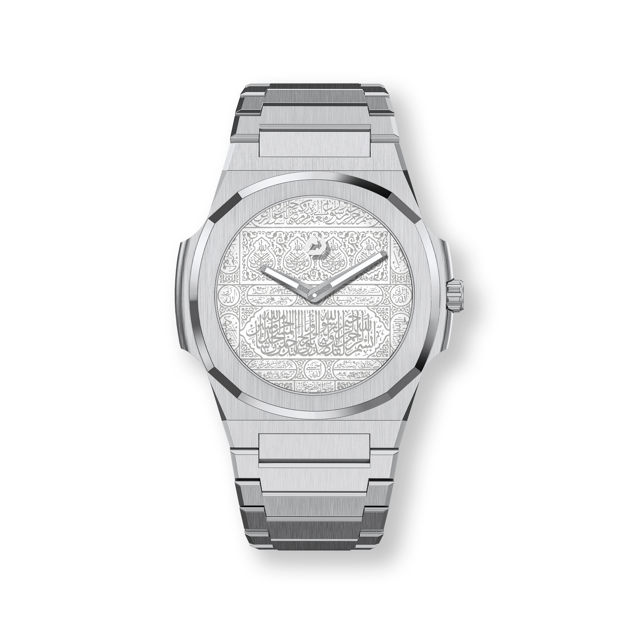 Kaaba Edition II – White Calligraphy Dial 38mm