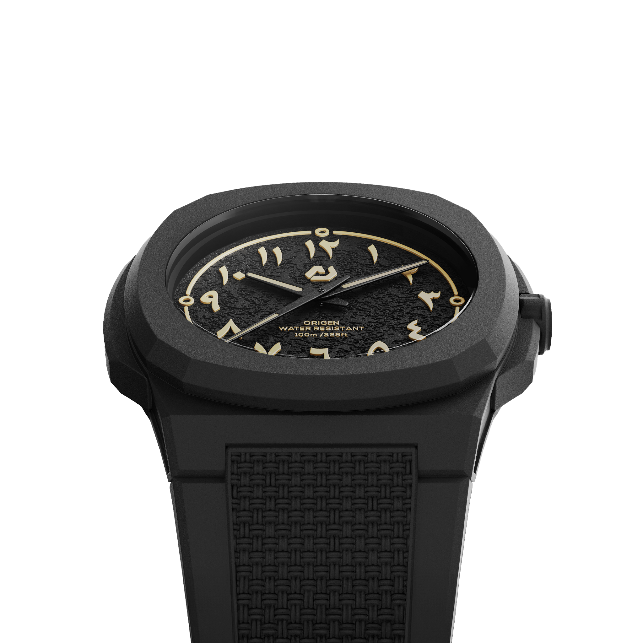 Sahara Beige Watch with Arabic Markers