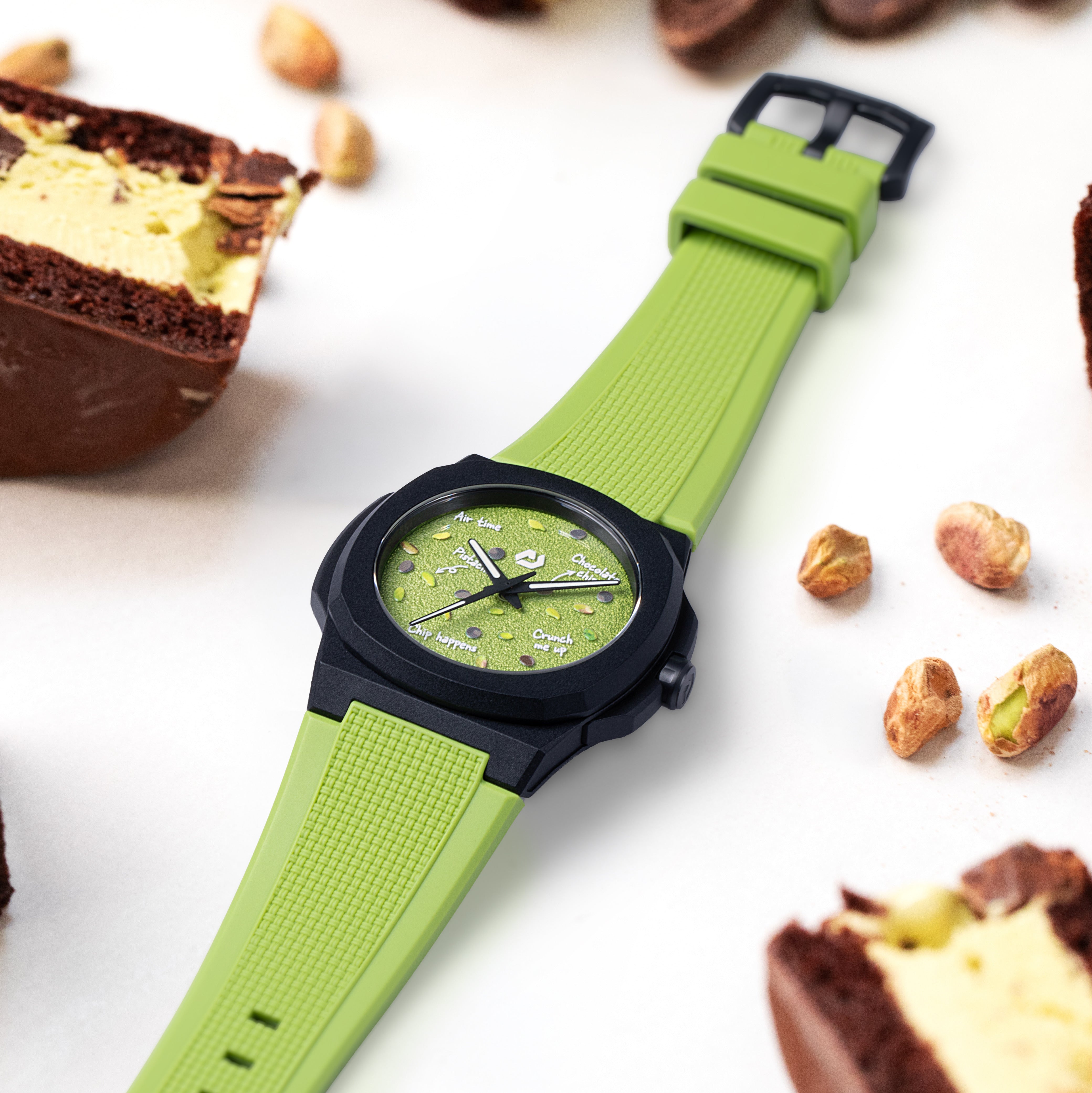 Pistachoco by Nuncier for PRJKT8 x CUT by Wolfgang Puck